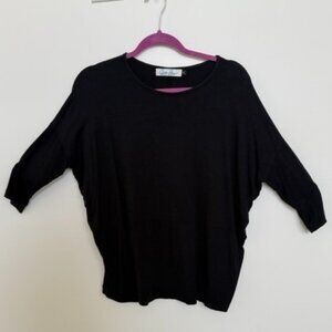 Fighting Eel Ava Sky 3/4 Sleeve Top- Size M